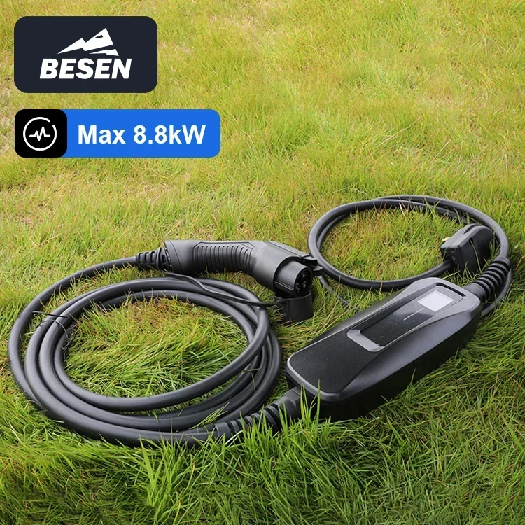 BESEN 8.8kW Portable Type 1 EV - Portable Ev Charger ulasan dan harga