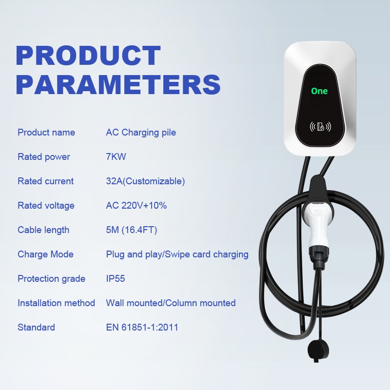 European-standard 7kW Type 2 E - Home Ev Charger ulasan dan harga