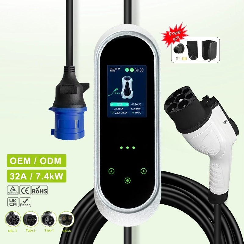 Portable EV Charger GB/T High  - Portable Ev Charger ulasan dan harga