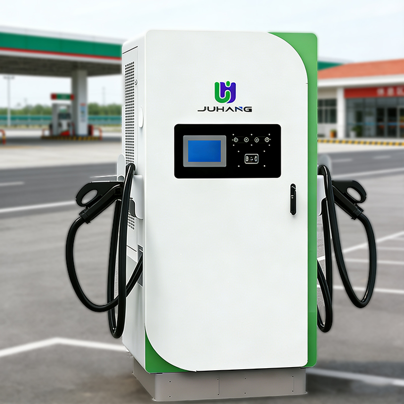 60kw  CCS2+CHAdeMO OCPP Fast C - Ev Charging Pile ulasan dan harga