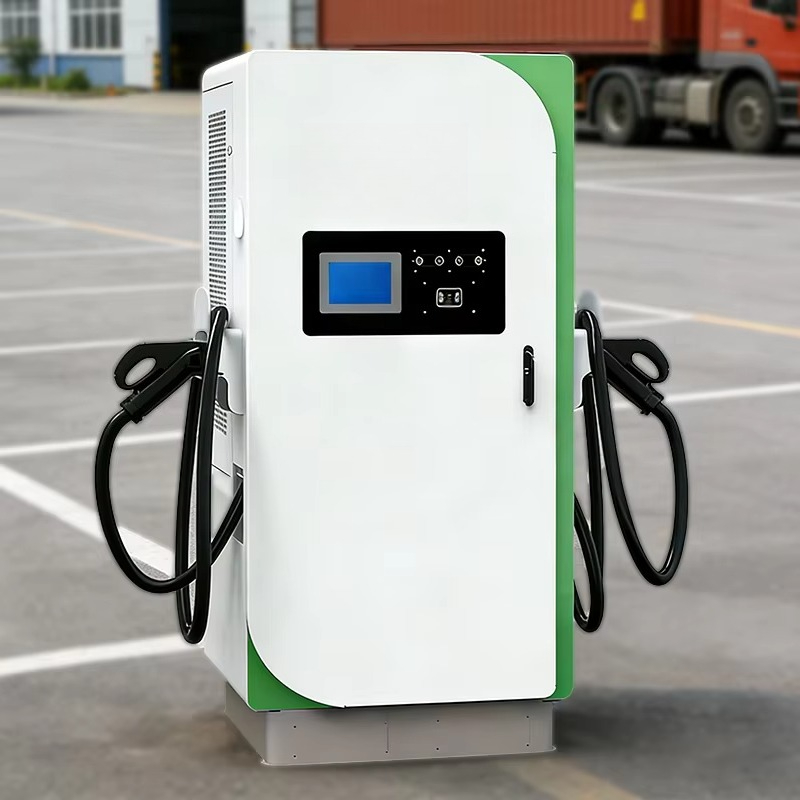 60kw  CCS2+CHAdeMO OCPP Fast C - Ev Charging Pile ulasan dan harga