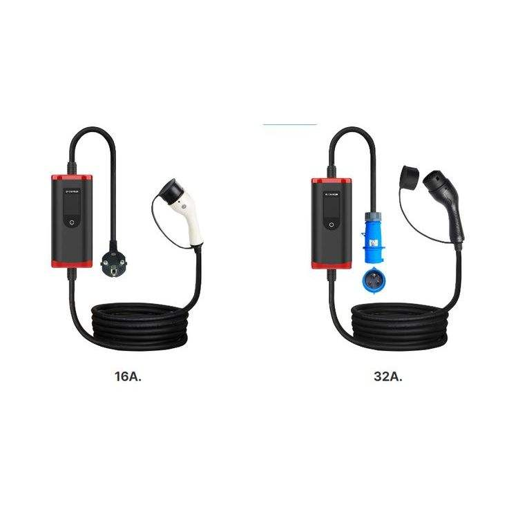 7kw Type 2 (IEC 62196)Portable - Portable Ev Charger ulasan dan harga