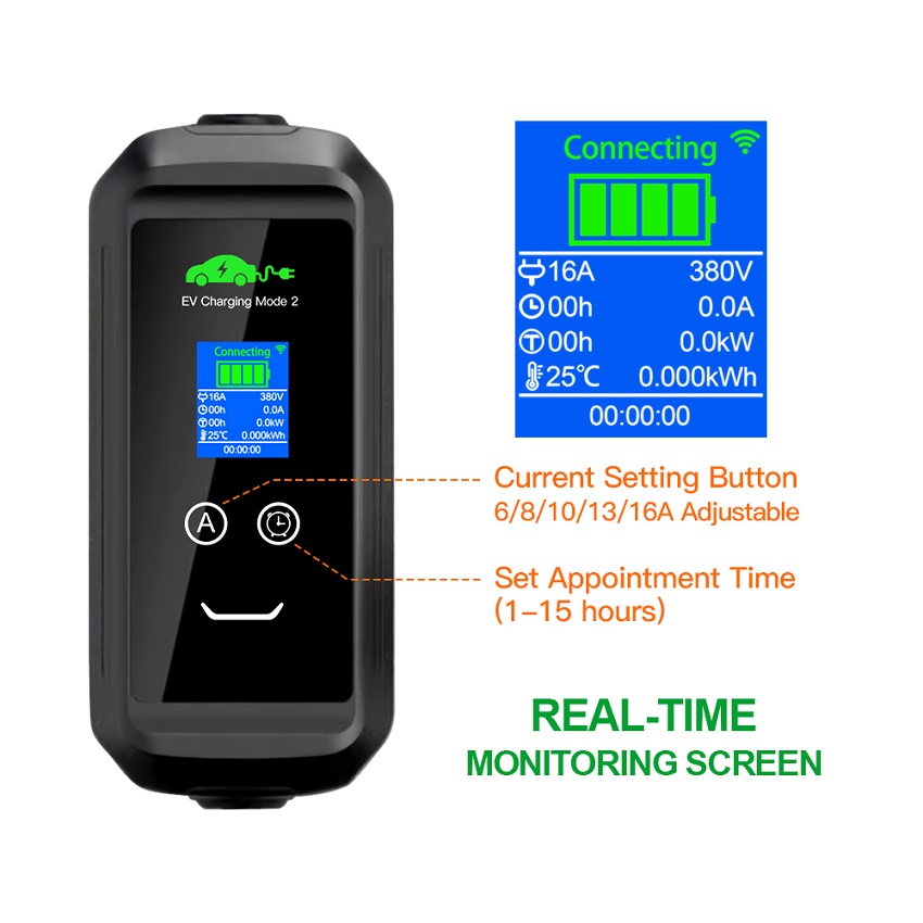 Custom USA AC Portable EV Char - Portable Ev Charger ulasan dan harga