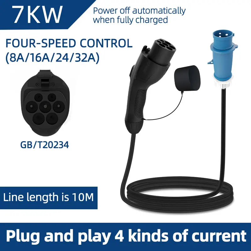 7KW 32A Electric Vehicle EV Po - Ev Charger Adapter ulasan dan harga