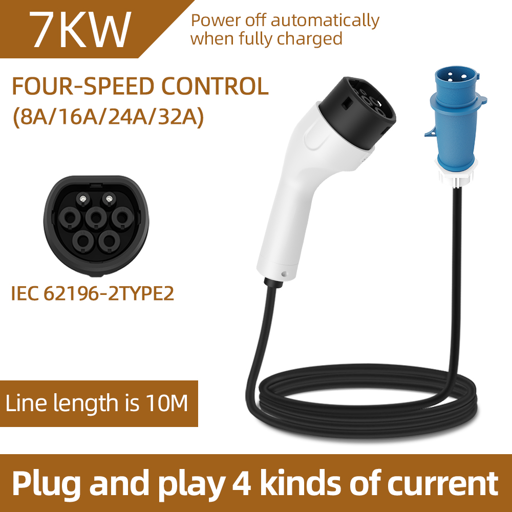 For Electric Vehicle 7KW 32A E - Ev Charger Adapter ulasan dan harga