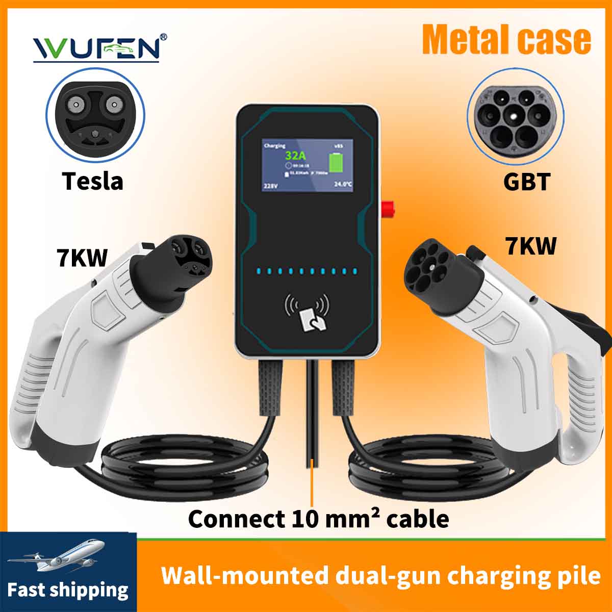 WUFEN EVSE Wallbox EV Car Char - Wallbox Ev ulasan dan harga